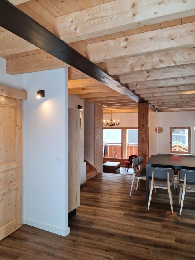 La Maizon Du Bois - Le Haut Appartement De 130 M2 - Le Bas Appartement De 70 M2 La Plagne Bagian luar foto