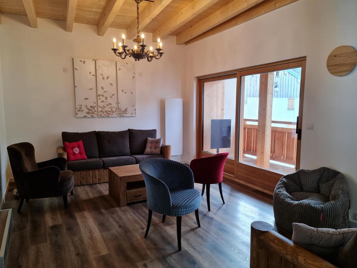 La Maizon Du Bois - Le Haut Appartement De 130 M2 - Le Bas Appartement De 70 M2 La Plagne Bagian luar foto