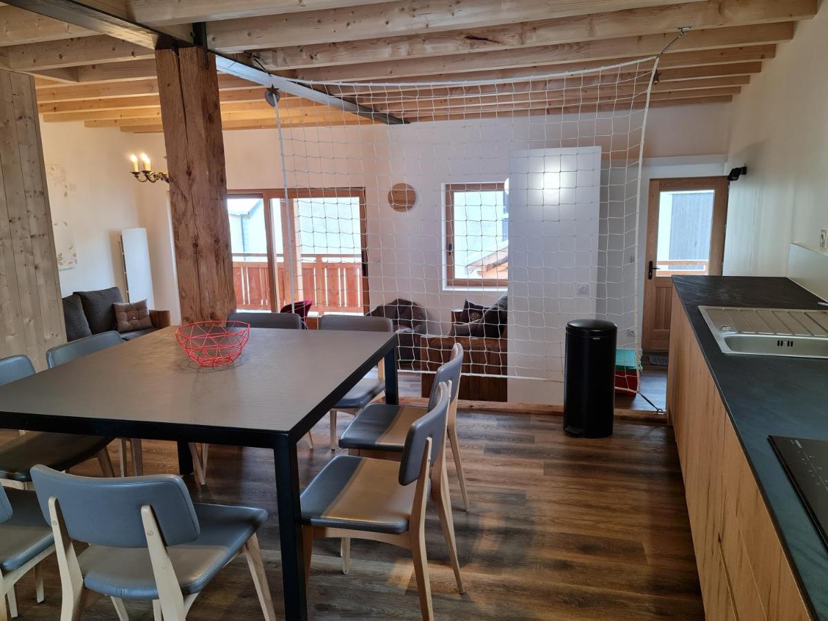 La Maizon Du Bois - Le Haut Appartement De 130 M2 - Le Bas Appartement De 70 M2 La Plagne Bagian luar foto
