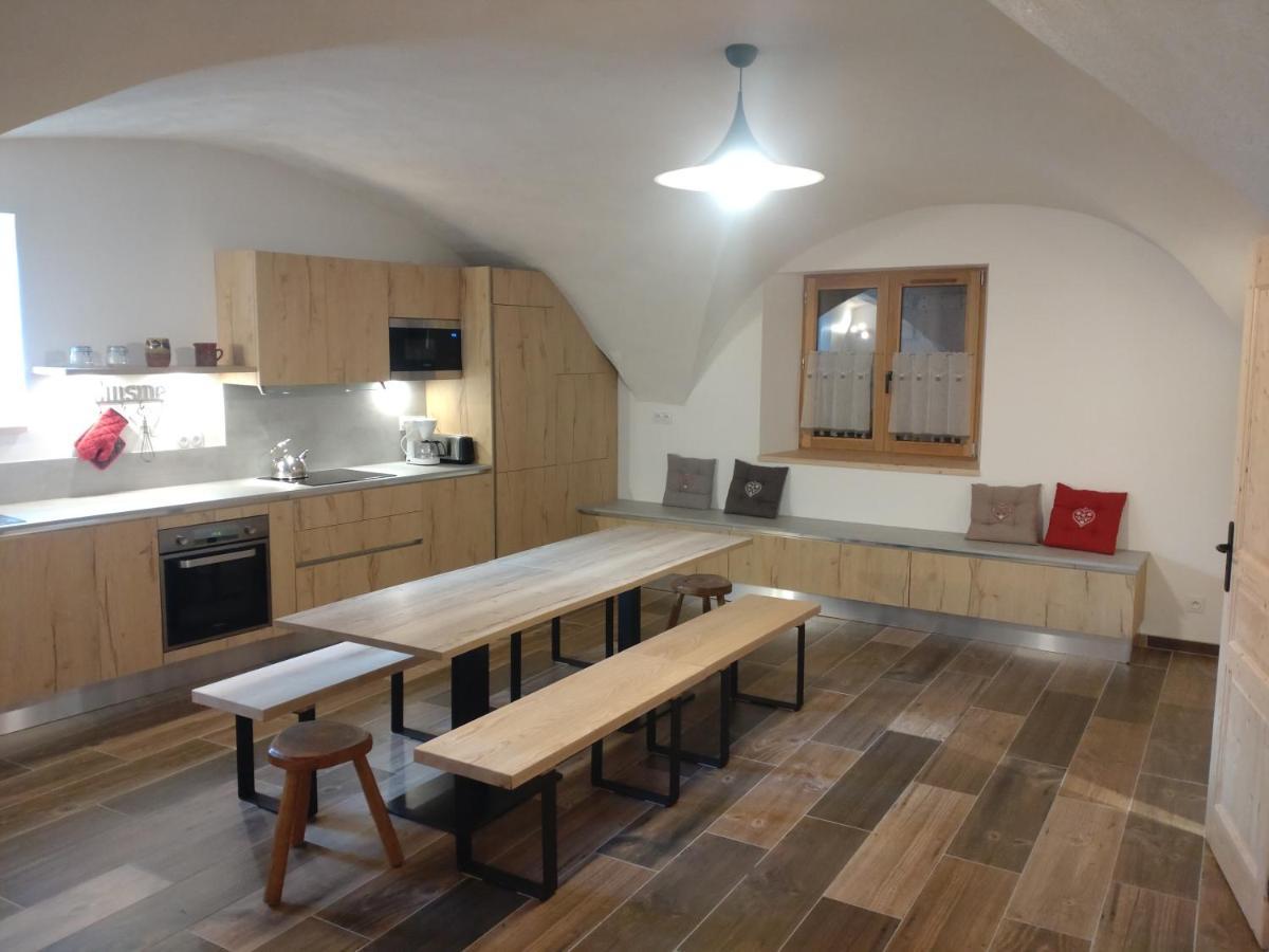 La Maizon Du Bois - Le Haut Appartement De 130 M2 - Le Bas Appartement De 70 M2 La Plagne Bagian luar foto